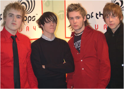 Backstages photos from the R1 / TOTP Christmas Party