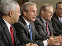 Có những đồn đoán về việc thay đổi trong ê kíp hiện nay của ông Bush