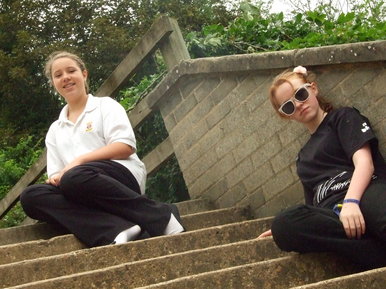 Megan and Holly