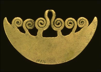 Bronze kolye süsü