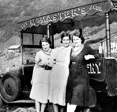 Mary Pollock, Nellie McClelland and Dorothy McMaster