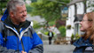 Stopping for a chat just down from the Ty Gwyn Hotel.