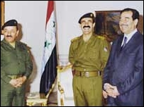 Saddam Hüseyin ve Baas rejiminin üst düzey yetkilileri