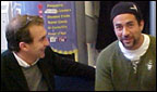 Garry with Adam Hollioake.