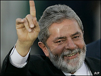 O presidente Luiz Inácio Lula da Silva