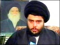 Iraklı Şii din adamı Muktada Sadr