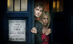 David Tennant and Billie Piper