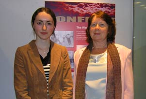  Kate McAtackney with Meabdh McGuckian