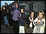 People holding torches
