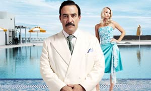 Igal Naor as Saddam Hussein and Christine Stephen-Daly as Samira Shahbandar