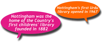 Nottingham's first Urdu library opened in 1967