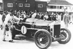 'Kay Petre at Brooklands'