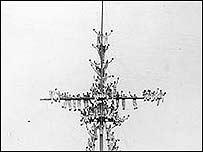 Parade on the mast