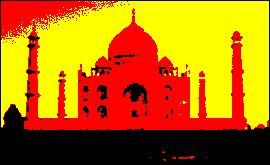 Taj Mahal graphic