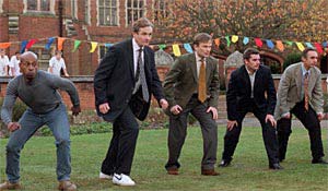 The Prime Minister gets set at Dillon's school's sports day