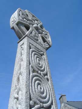 Cross outside Tywardreath Church