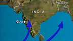 Glaw'r Monsŵn yn India