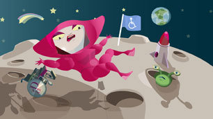 DB on the moon