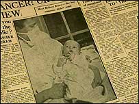 Newspaper cutting