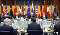 وزیران خارجه گروه 1+5 در اجلاس ژانویه 2008
