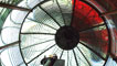The lighthouse bulb on Flat Holm