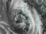 Satellite image of the storm