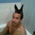 Bathtime with Satan!