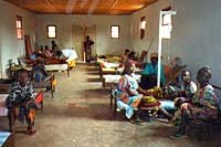 A view inside the Paediatric ward at Nebobongo