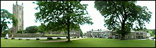 Widecombe village green