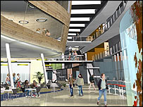 SWISS Centre atrium