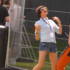 Tabitha throws some shapes
