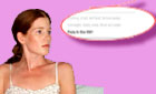 Woman thinking about her lonely heart ad