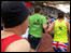 Runners leaving Don Valley stadium