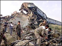  ٹرین حادثہ