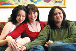 Jacqueline Pascarl and her children