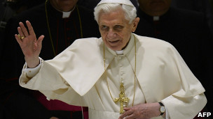 O papa Bento 16