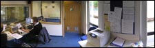 BBC Derby phone-in area