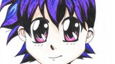 Manga Boy - Blue...