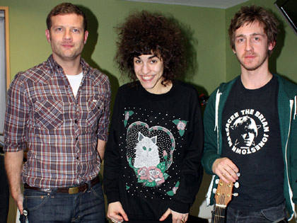 Manchester's Karima Francis (and guitarist) join Dermot for a clearly exhilarating live session.