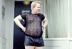 David Walliams as Little Britain's,Daffyd - the Only Gay in the Village