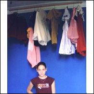 Tilly's 'blue room'