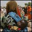 Campo de refugiados em Darfur
