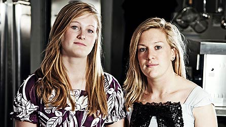 Frances (left) and Lucy (right)