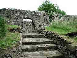 Entrance to Bovevagh church ruins