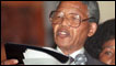 Nelson mandela giving his first speech in Capetown after being released from the Victor Verster prison