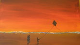 Sunset Kite