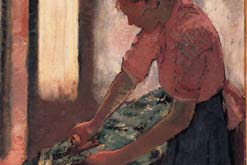 Woman Ironing by Degas