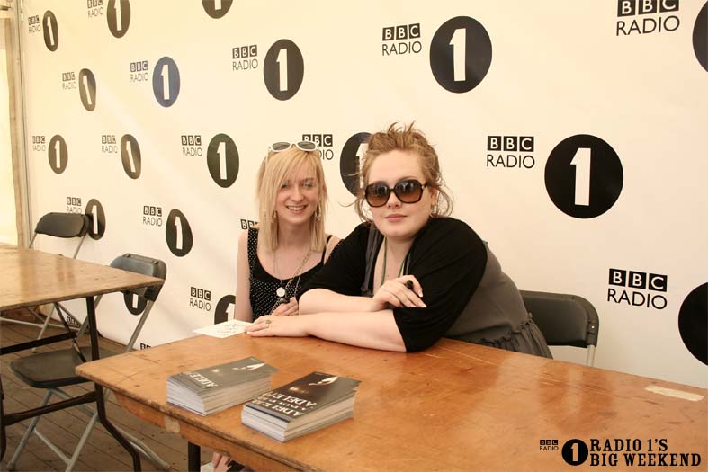 Signing sessions with Adele