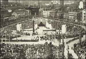 Tunnel opening 1934