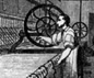 Etching of a factory hand